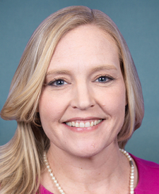 Official portrait of Erin Houchin