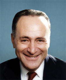 Official portrait of Charles E. Schumer